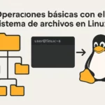 Operaciones con el sistema de archivos en Linux