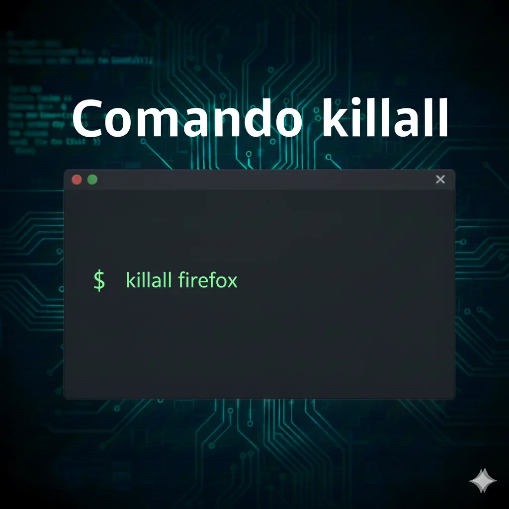 Comando killall: Gestión de procesos en Linux