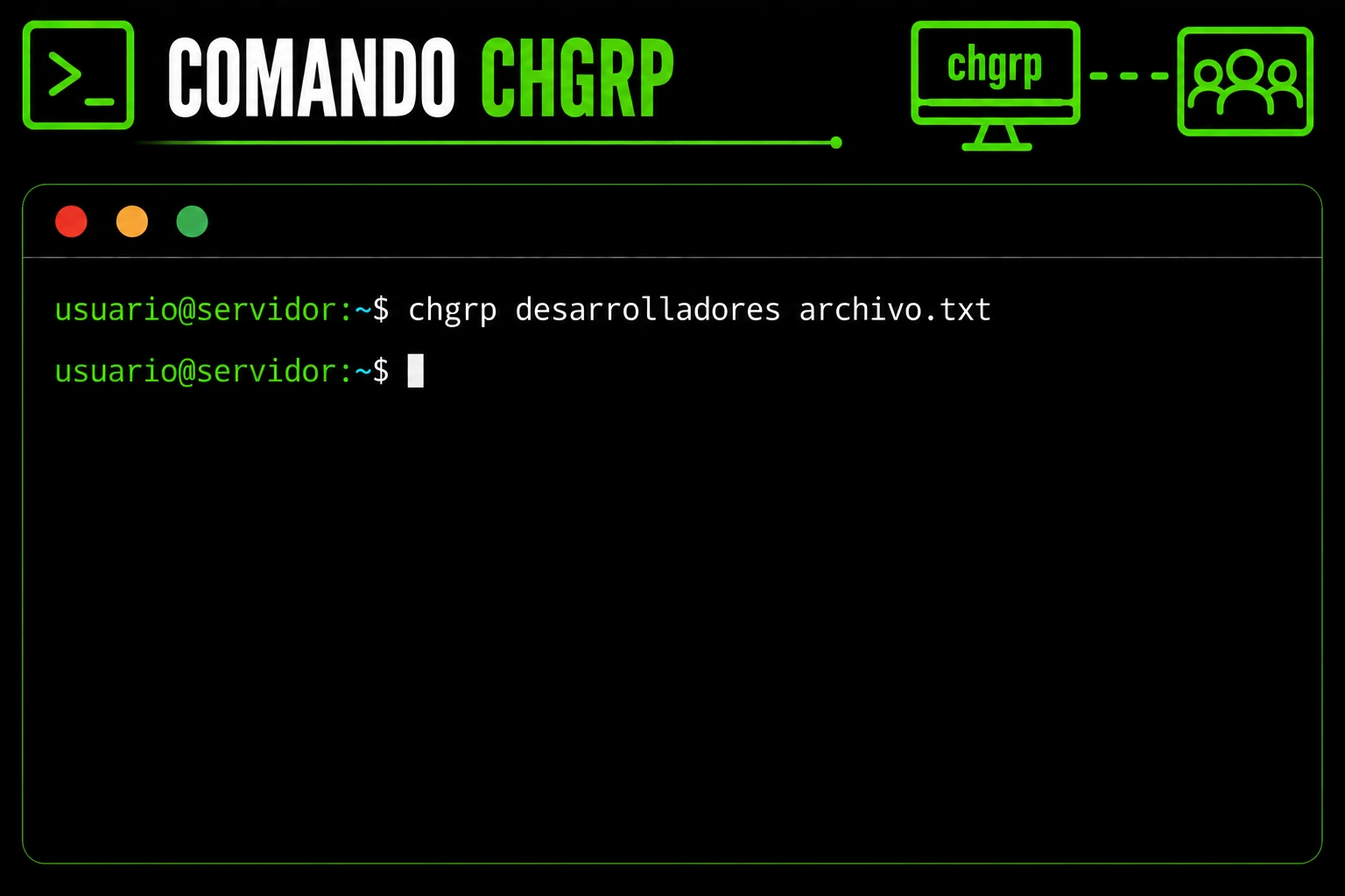 comando-chgrp