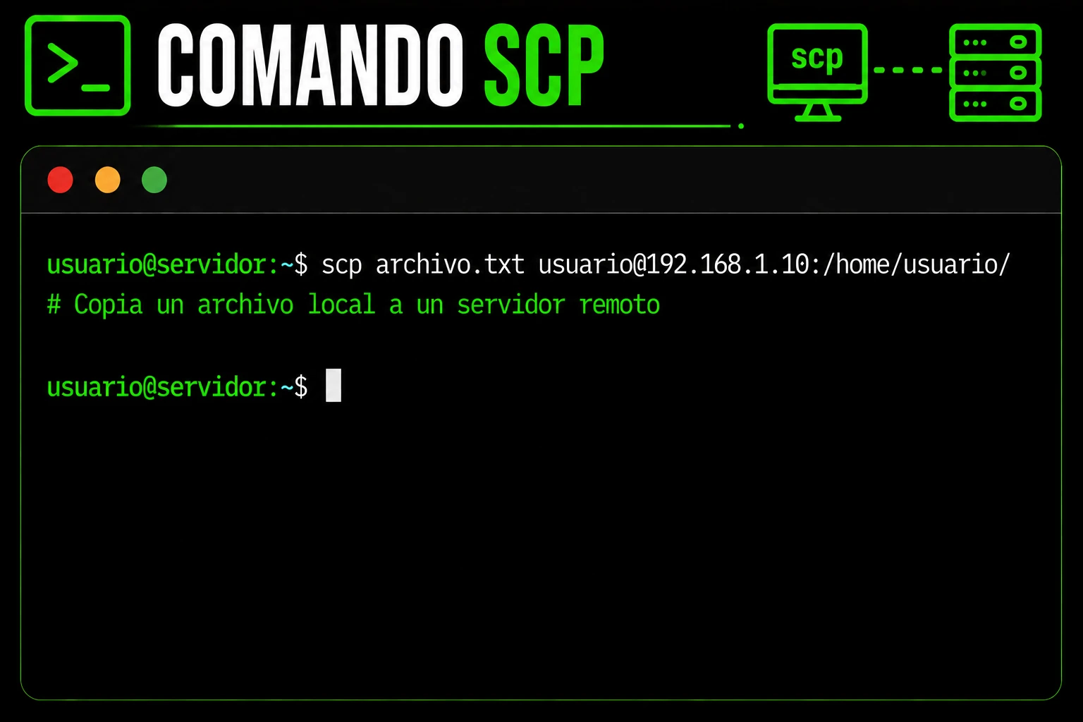 comando-scp