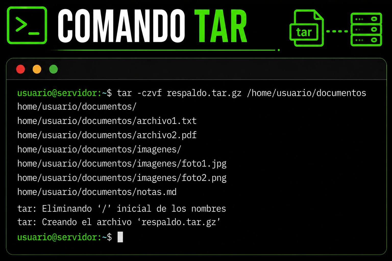 comando-tar