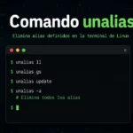 comando-unalias